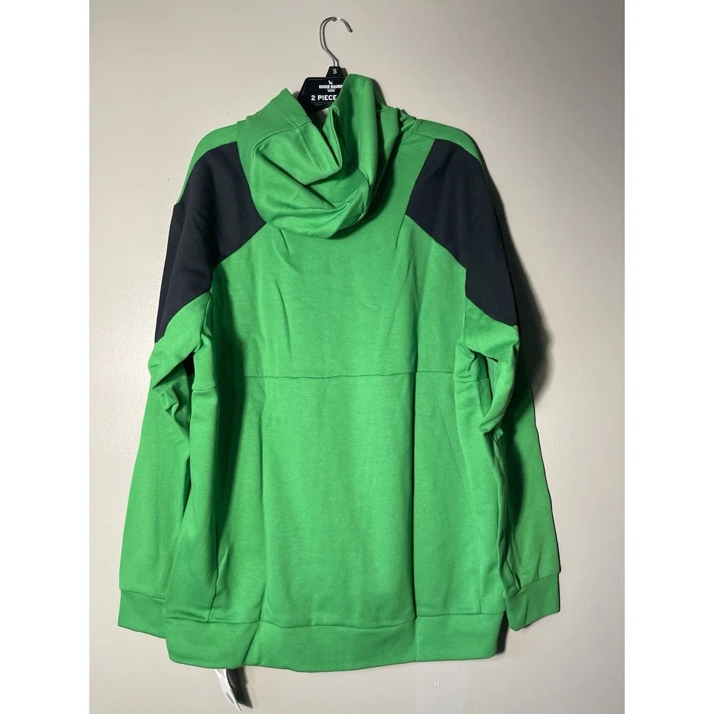 Adidas Austin Football Club Men's Player Travel Pullover Hoodie Green 3XL NWT